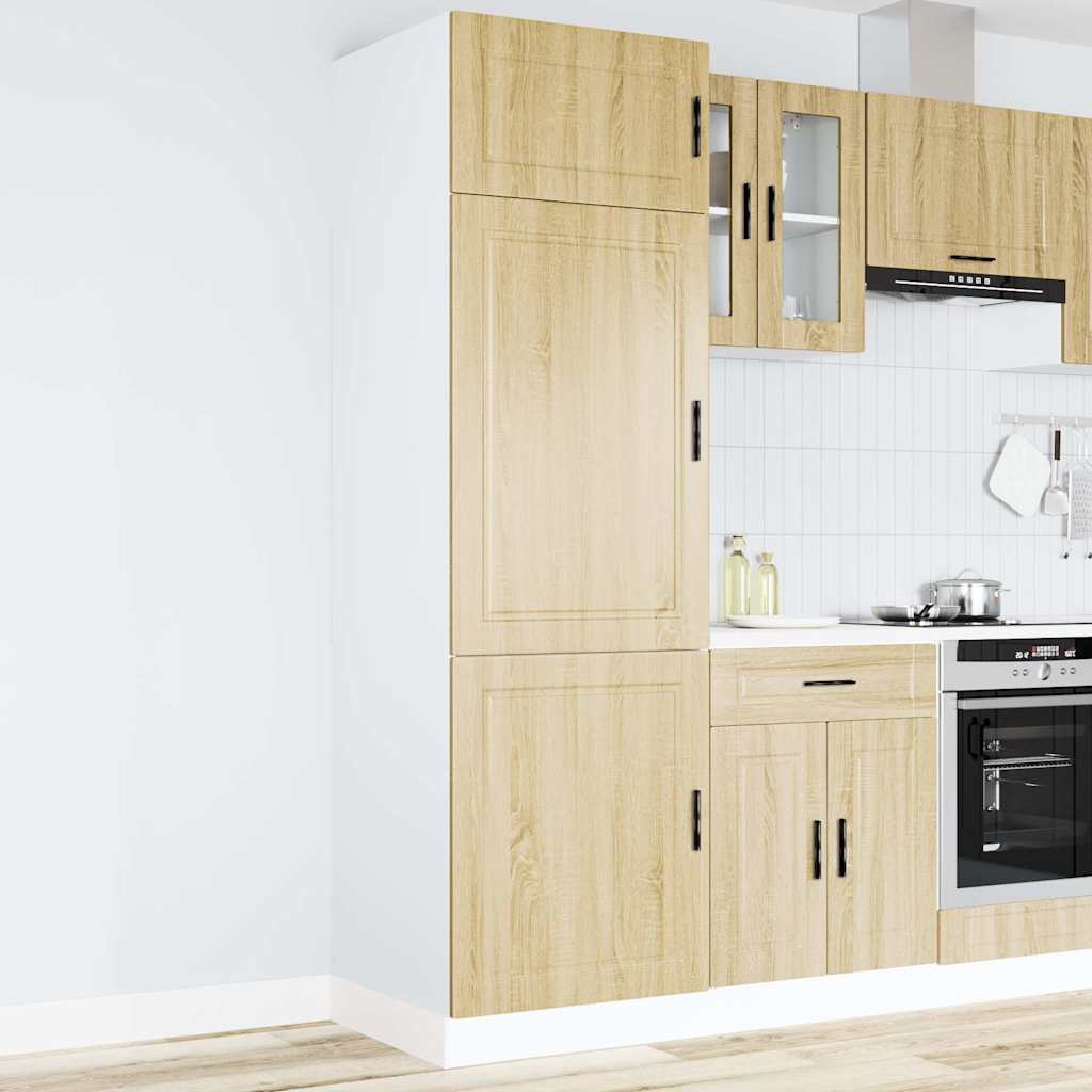 Vidaxl Kitchen Cabinet, Porto, Sonoma Oak, Wood-based Material