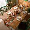 Halloween Jacquard Table Runner Luxury Table Decor For Party Dining And Coffee Table