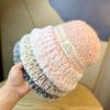 Knitted Fisherman Hat for Women In Autumn and Winter Cold Proof and Warm Ear Protecting Basin Hat Versatile Face Showing Small Woolen Hat