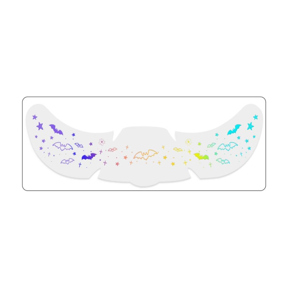 Waterproof Halloween Makeup Stickers Long Lasting Freckle Tatto Stickers  Festival Holiday Events