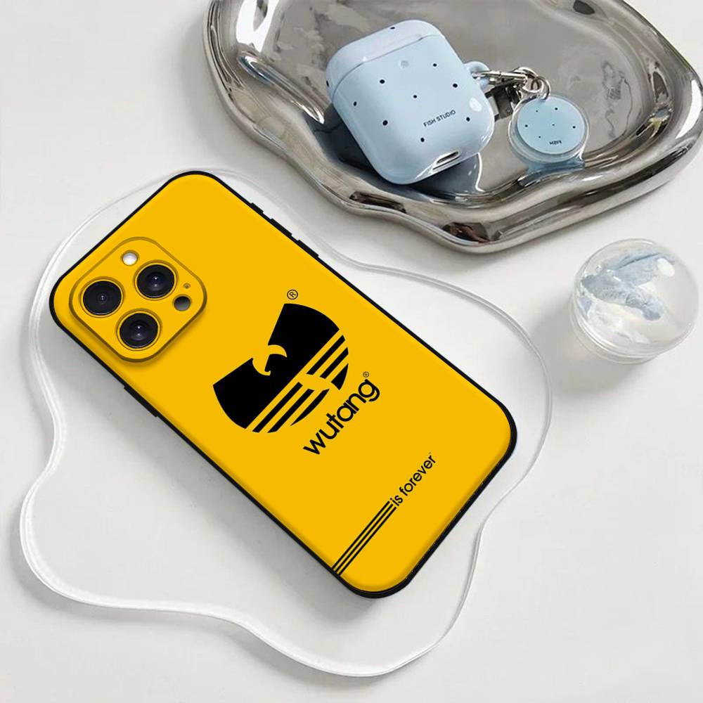 WU-T--TANG Handyhülle Handyhülle Für Iphone 17 16 15 11 13 14 Pro Max X Xr Xs Max 12mini Schwarze Hülle Abdeckung Hülle