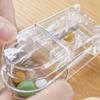 Portable Tablet Cutter Dose Divider Convenient Pill Splitter Storage Box for Daily Medicine Taking