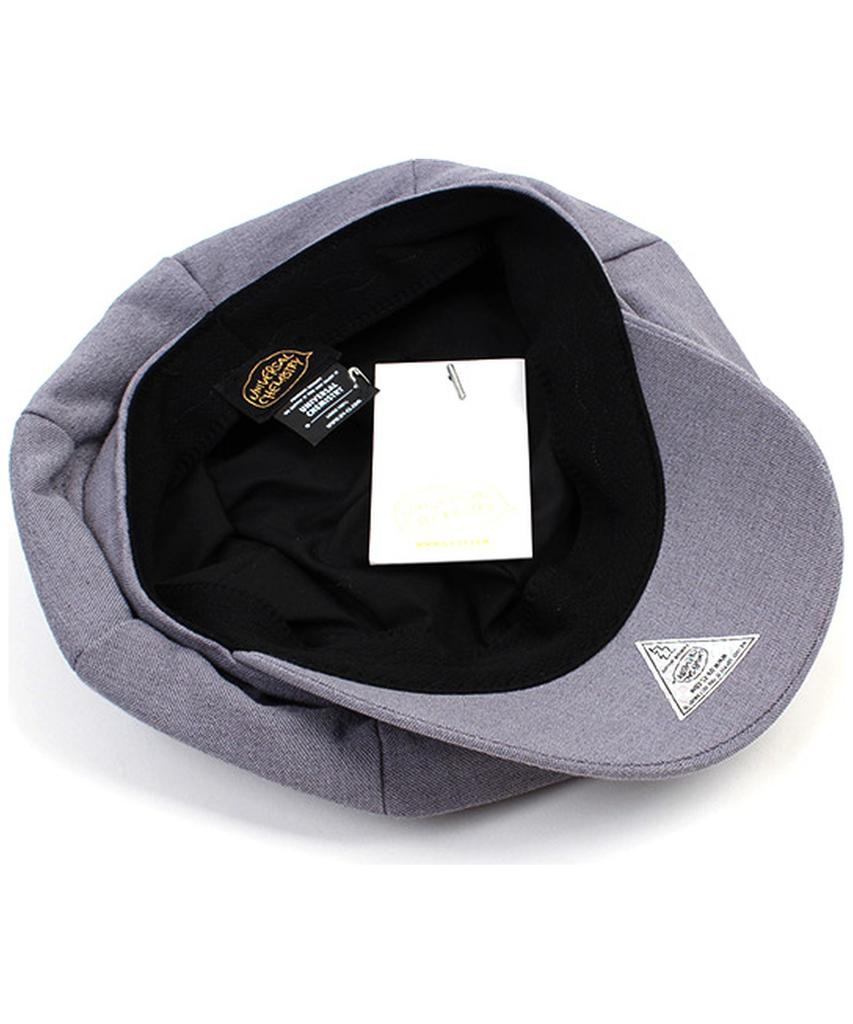 Yunibeosyeolkemiseuteuli Modern Linen Gray Newsboy Cap