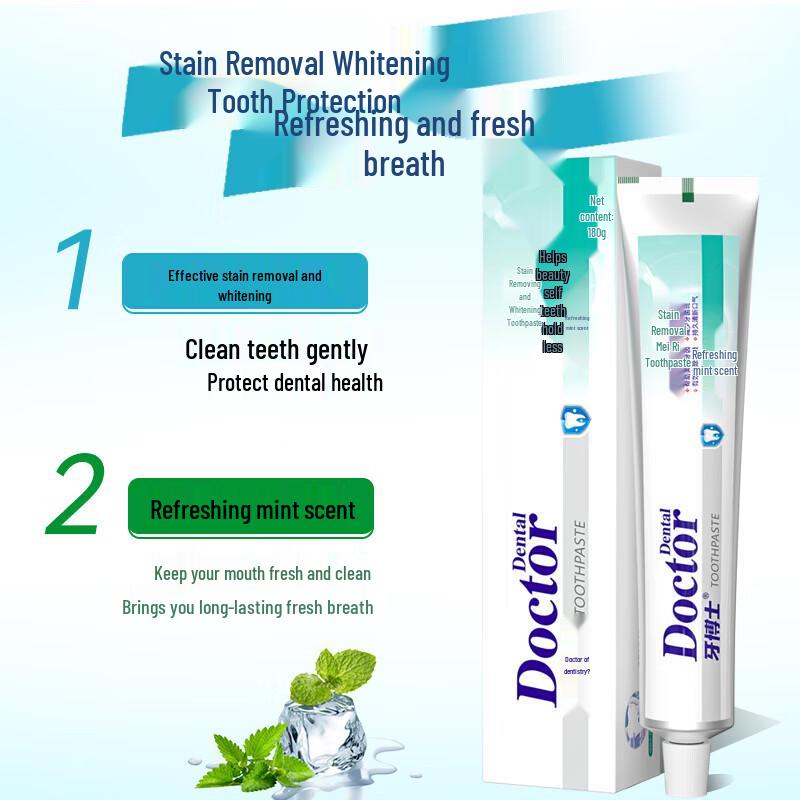 Dr. Tooth Stain Removal Whitening Toothpaste
