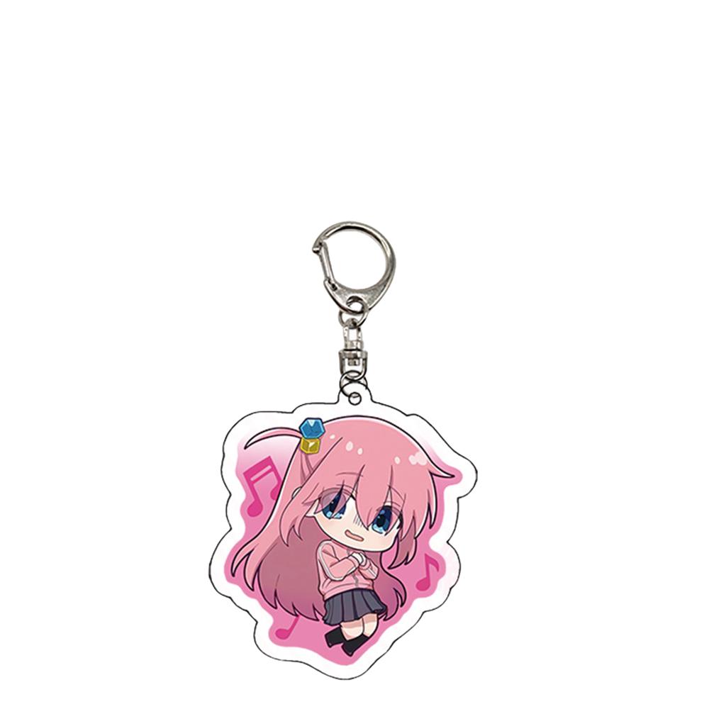 Anime Bocchi the rock Acrylic Keychain Pendant Bag Car Keychain Cell phone Pendant present Firend Festivals Gifts