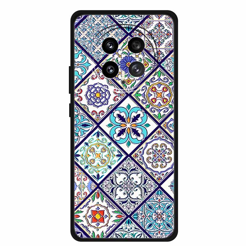 3D Emboss Case For Honor Magic 8 5G Phone Case 8 Pro Flowers Silicone Soft Coque Funda For Honor Magic8 Pro Back Cover Case Bag