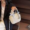 Super Fire Small Bag Women's Spring and Summer 2025 New Casual Messenger Bag Bow Versatile Women's Portable Bowling Bag