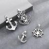 Dark Retro Hip-hop Boys' Necklace Street Punk Retro Versatile Anchor Men's Pendant Necklace