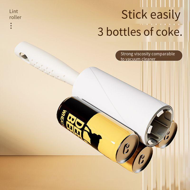 1PC Cleaning Tool Pet Hair Remover Adhesive Tear Type Roller Dust for 60sheets/roll Household Roll Paper Sticky Roller Brush