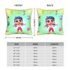 True Rainbows Kingdoms Cartoon Pillowcase Cushion Cover Decoration  Pillow Case Cover Living Room Drop Shipping 45X45cm