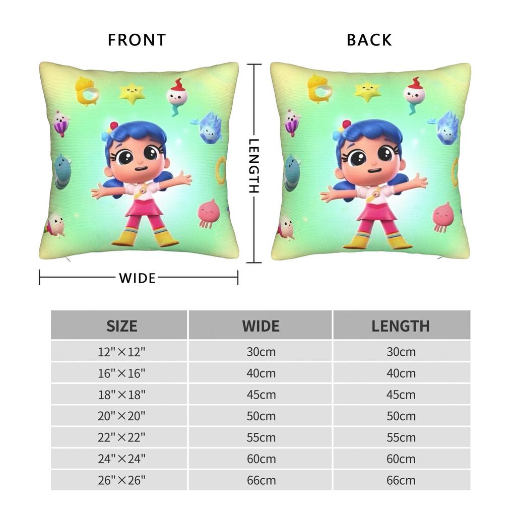 True Rainbows Kingdoms Cartoon Pillowcase Cushion Cover Decoration Pillow Case Cover Living Room Drop Shipping 45X45cm
