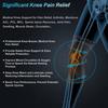 Rodillera de Cobre Neenca con Almohadilla de Gel para Rótula Estabilizadores Laterales para Alivio del Dolor de Rodilla Deporte Artritis Soporte de LCA