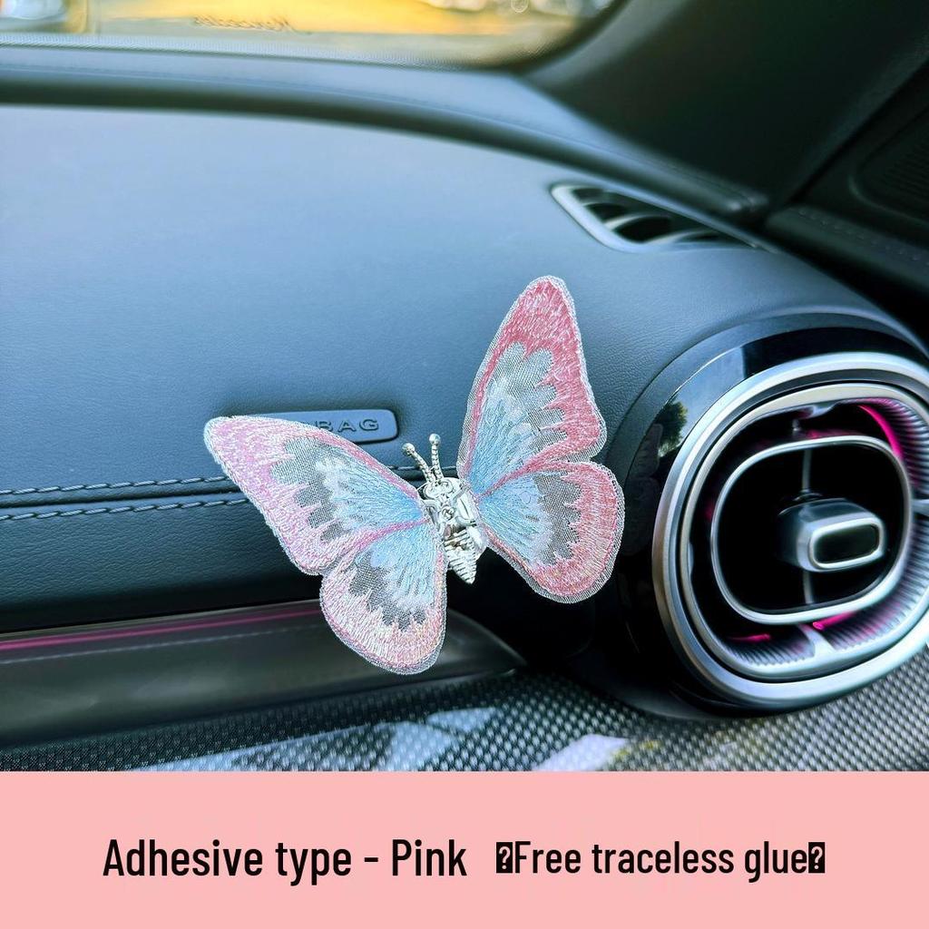 Super Fairy Butterfly Hair Clip & Car Vent Accessory - Internet Celebrity Style