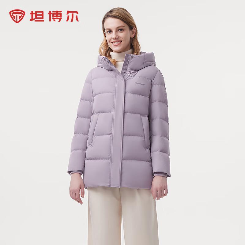 

Tanboer Women s Mid-Length Hooded Down Jacket 180