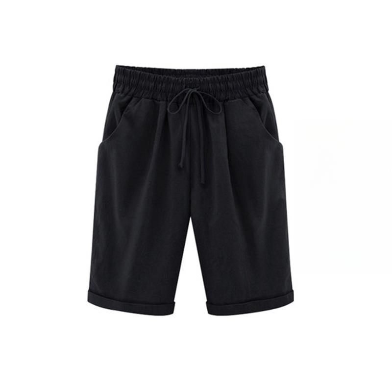 Summertime Casual Pants Women's Sports Five-point Pants Thin Outer Pants