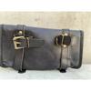 Motorcycle Saddle Side Bag Real Vintage Leather Left Right Front Back Tool Pouch