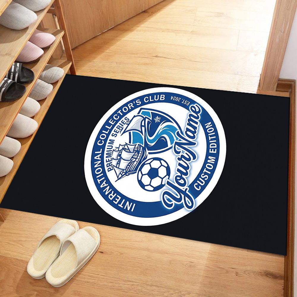 Fc Zenit Saint‑petersburg 37 Customize Text Floor Mat Perfect for Balcony Bedrooms Foyer Outdoor Anti-slip Rug Anime Office Decor