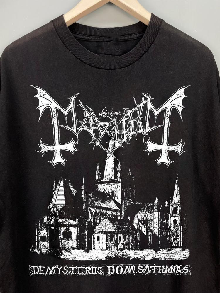 Редкая Коллекция Группы MAYHEM Подарок для Фаната Все Размеры от S до 5XL Футболка S5383 Унисекс Футболка XXXXL