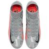 Nike Mercurial Superfly 7 Academy Mg Metallic Grey Crimson Sneakers AT7946-906