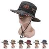 Summer Fisherman Hats For Women Men Ethnic Style Cowboy Bucket Hat Outdoor Camping Hiking Fishing Basin Cap