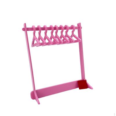 Creative Earring Display Stand, Earrings Storage Rack, 8 Mini Hangers Jewelry Organizer for Women