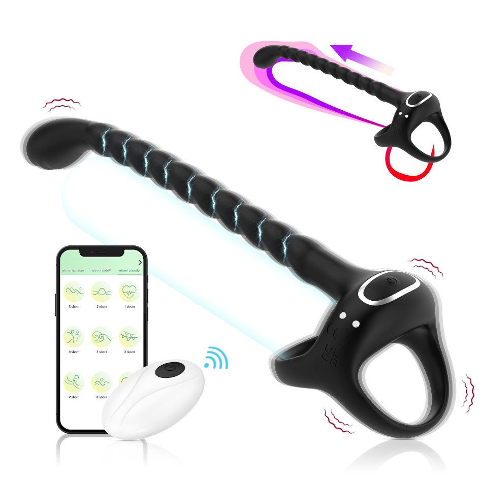 Johnson Gen 2 Anneau vibrant télécommandé et plug anal pour hommes et femmes