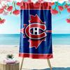 Montreal Canadiens Print Beach Towel, Large Soft Quick Dry Towel for Beach Camping Swimming
