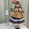 1/6 SD 30cm BJD panenka s oblečením Dlouhé vlasy Princezna Make-up Kloubová panenka Miminka