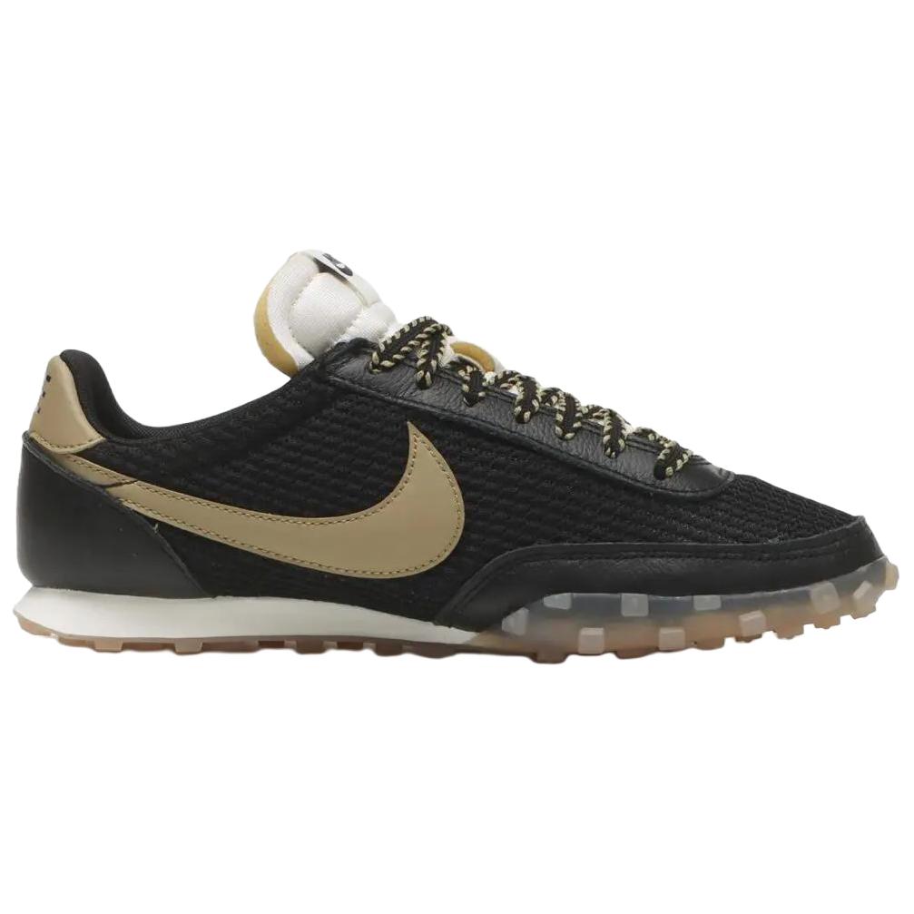 Nike Waffle Racer SE Bequeme Passform Lifestyle Freizeit-Schuhe Unisex Sneaker Schwarz Weiß IM8673-002