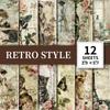 High Sense Ins Retro Nordic Style Material Paper Decoration Creative Hand Account