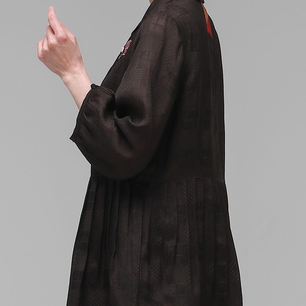 Halanghanbog Neat Summer Women'S Rayon Dress Brown