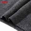 Hengyuanxiang Men's 100% Wool Thickened Lapel Knit Sweater