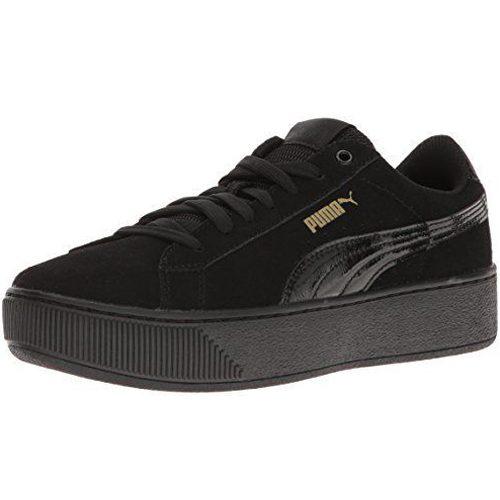 Puma Wildleder S Vikky Plateau PUMA Schwarz Damen 363287-01
