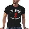 Jiu Jitsu Technique Over Power White Brazilian Jiu Jitsu Shirt For Bjj Cool Gift Tshirt Holiday Party Tee Shirt