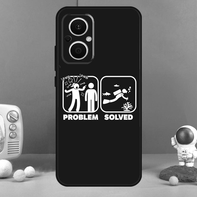 

Scuba Diver Diving Funda For OPPO Reno 14 F 11F 12F 13F 10 11 12 13 Pro 7 8 Lite OPPO Find X8 X6 X5 X9 Pro Case OPPO Find X9