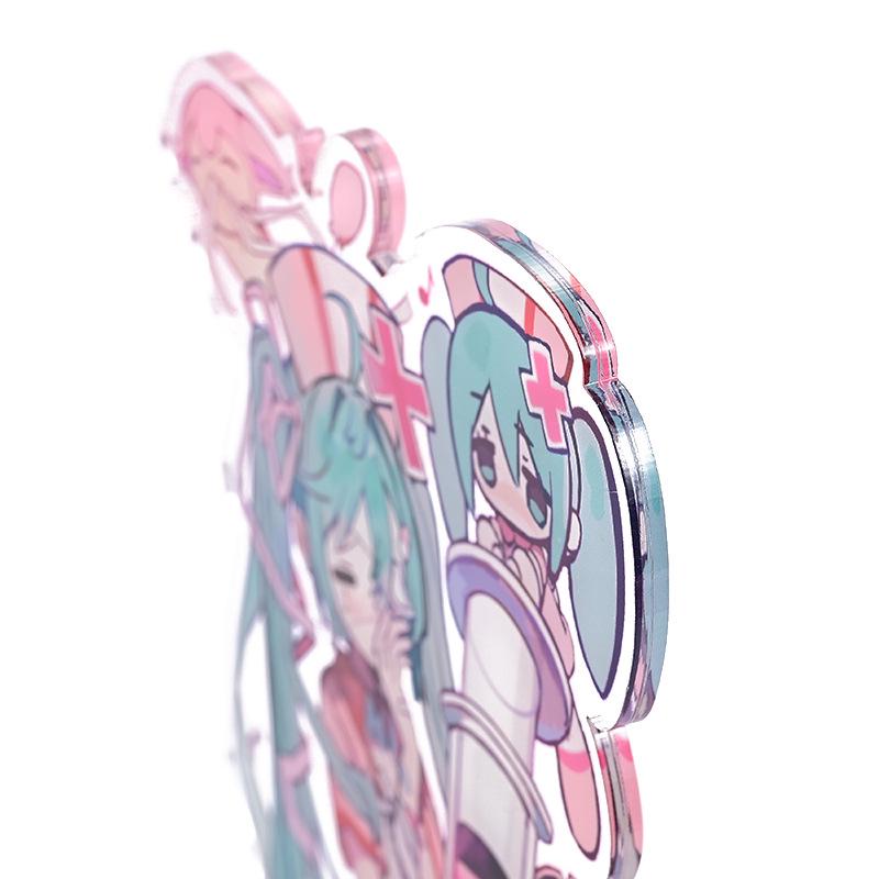Large Irregular-Shaped Anime Acrylic Standee - Customizable Desktop Ornament