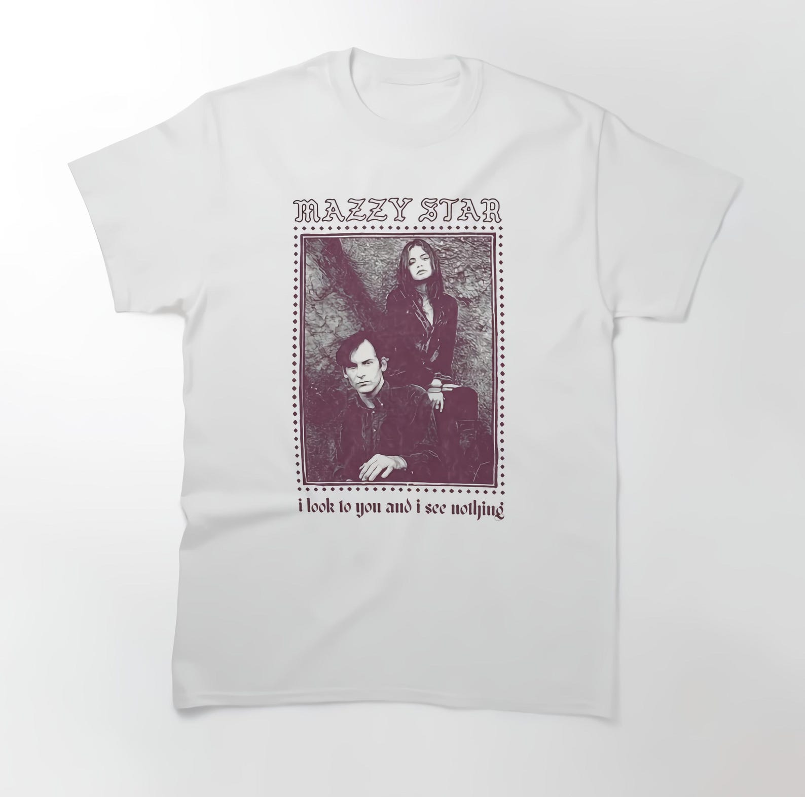 Mazzy Star1 White T shirt Size S-4X Casual Cotton 4XL
