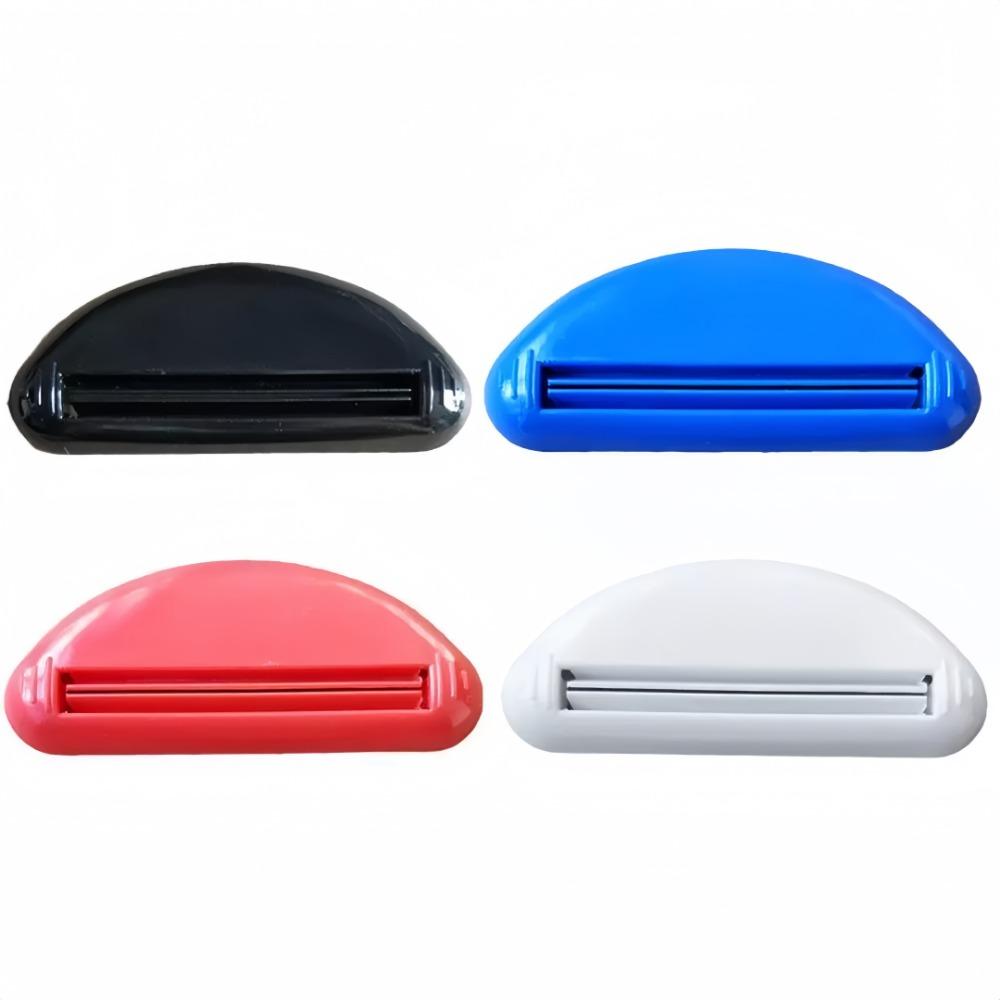 Manual Toothpaste Squeezer Plastic Small Push Clip Suitable For Travel Bathroom Facial Cleanser Hand Cream Hand Roller Press