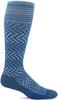 Sockwell Compression and Made with Wool for High Size 1 Pair Women's Socks, Quick-Drying, Sweat-Wicking, Odor-Resistant, Breathable, Self-Care.