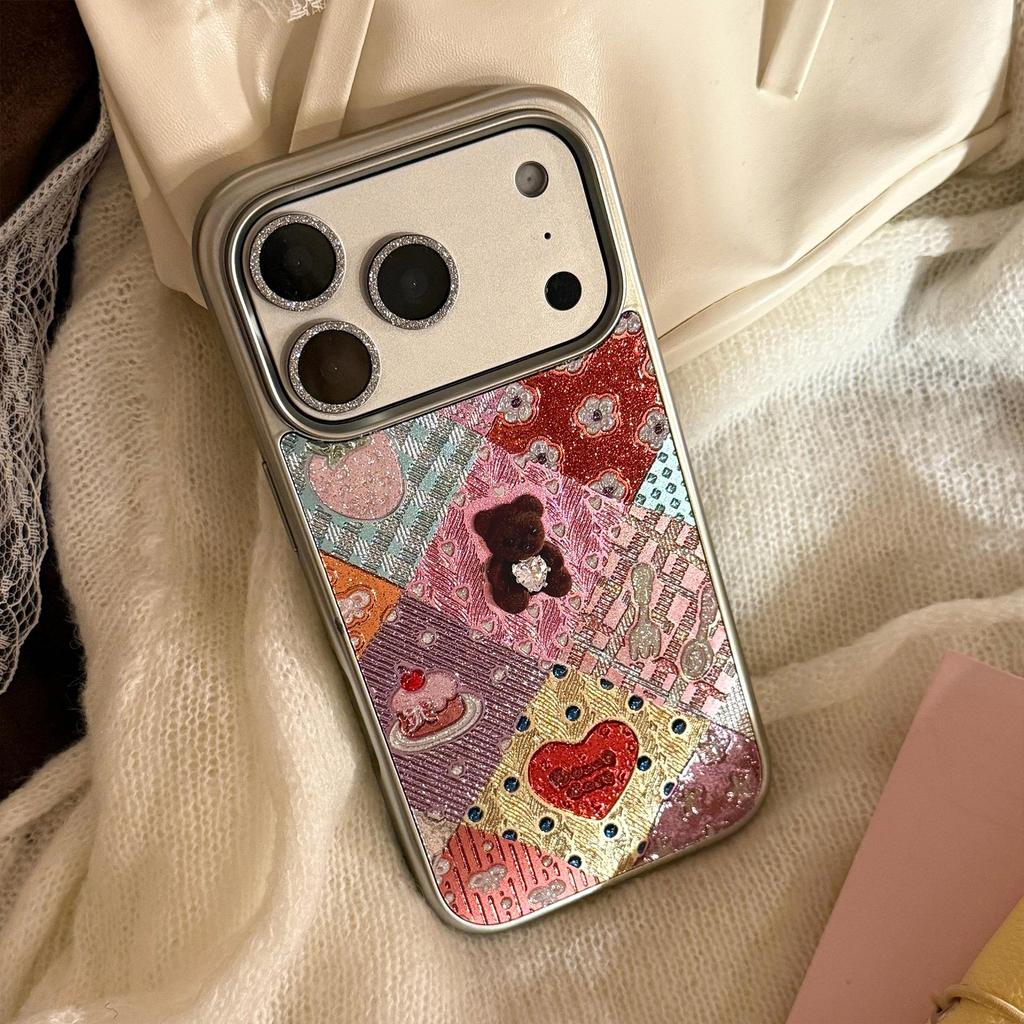 Creative and Eye-Catching Bear Phone Case for iPhone 16, iPhone 17, and iPhone 17 Pro Max