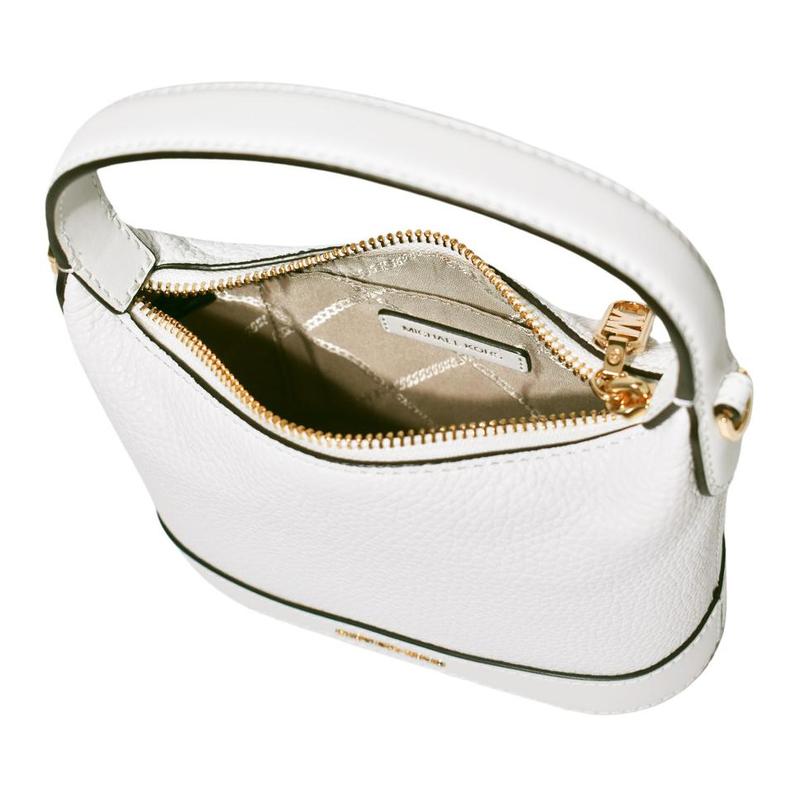 Michael Kors Handbag Wythe Letter Logo Logo Zipper Closure Adjustable Shoulder Strap Cow Leather Split Cow Leather Hand-held Shoulder Crossbody Bag