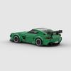 Technical Sports Car Building Blocks Green Bens Famous Vehicle Assemble Bricks Technique Kids Toys MOC SLK STEM DIY Model Kit 3D Interlocking