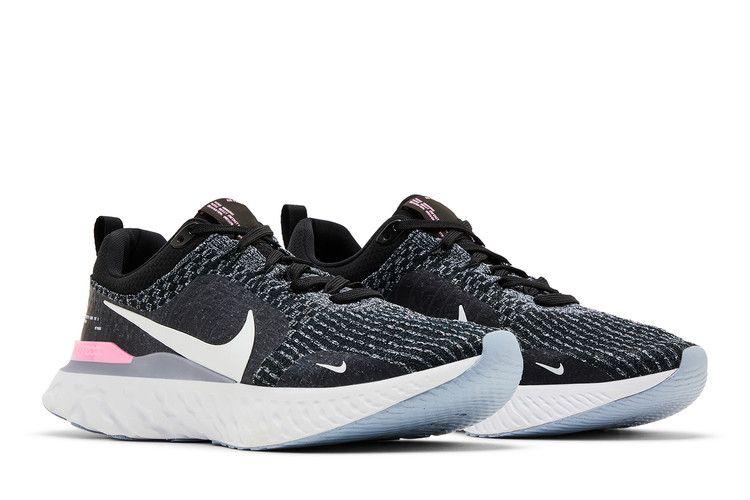 Nike React Infinity Run Black Football Grey Pink