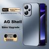 Redmi Note 12 Turbo Phone Case, Xiaomi Note 12 Turbo Protective Cover, AG Frosted Lens Full Protection Anti-Drop Simple Stylen Outer, Lavender Gray