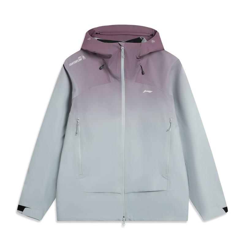 

Li Ning Outdoor CF Комфортная толстовка на молнии с капюшоном и принтом логотипа Мужская куртка AEMV079-1 S