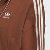 Adidas Originals Adicolor FW24 Zip Up Hooded Jacket Women Jackets Dark-Brown JM8058