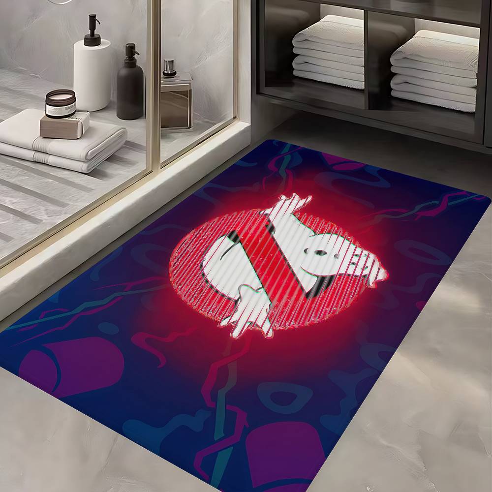 Movie G-Ghostbusters Hallway Carpet Washable Non-Slip Living Room Sofa Chairs Area Mat Kitchen Doormat Area Rug