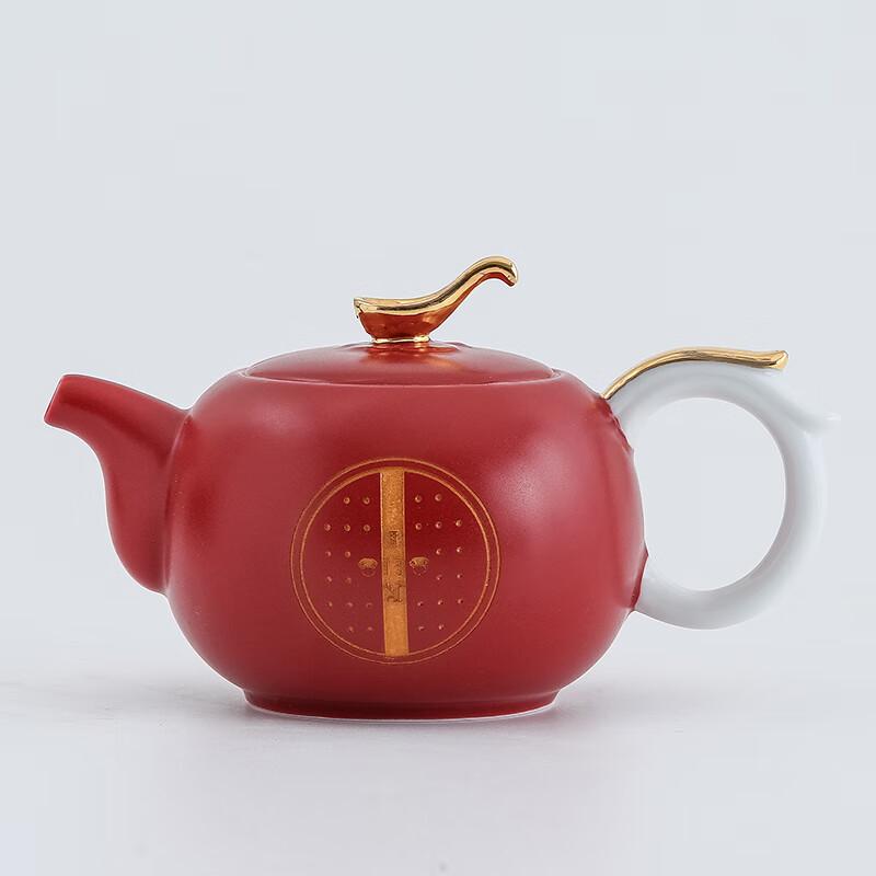 Wanchunhe Auspicious Jade Porcelain Tea Set