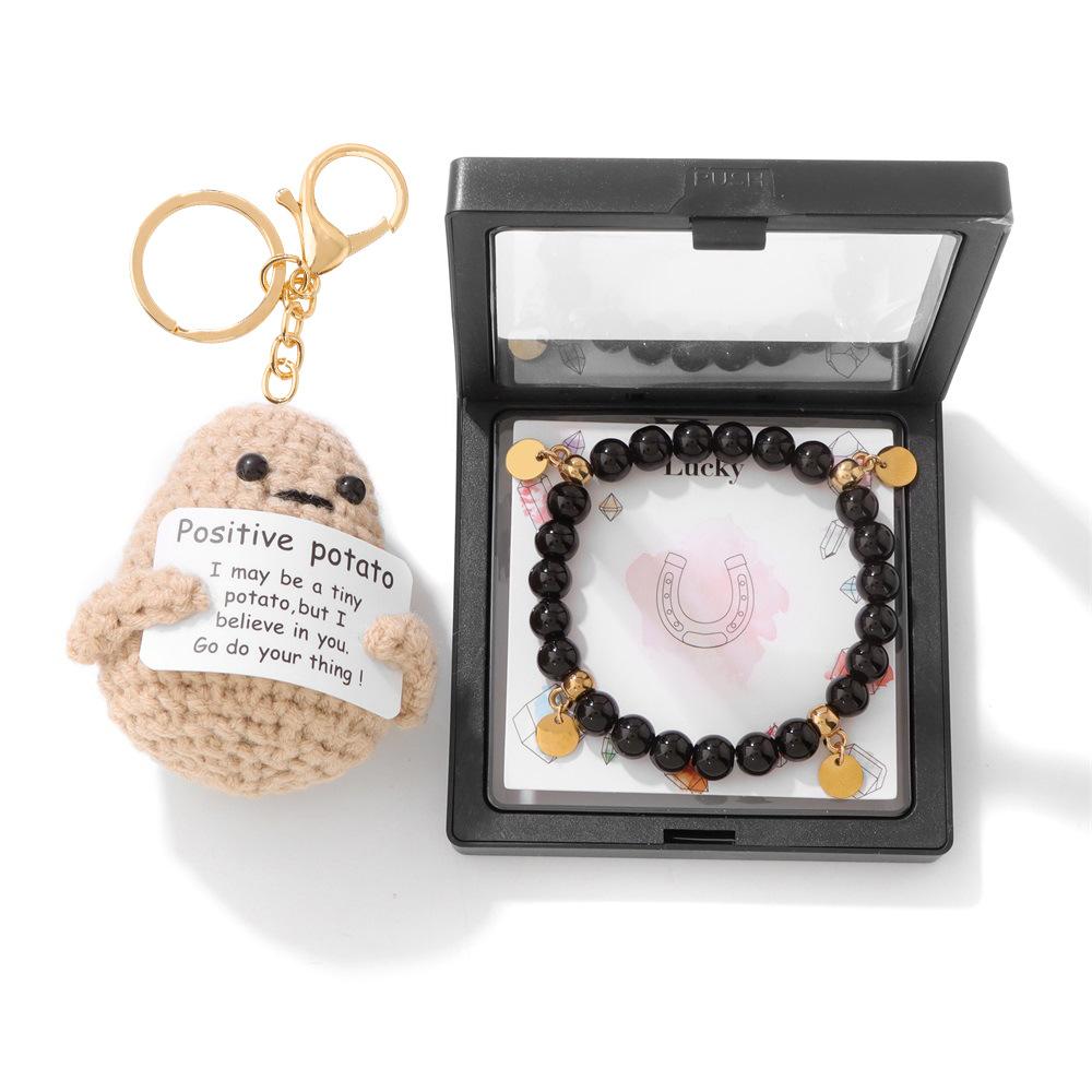 

JYL TS Bracelet Custom Name Eye Honors Identity & Courage potato doll светло-голубой