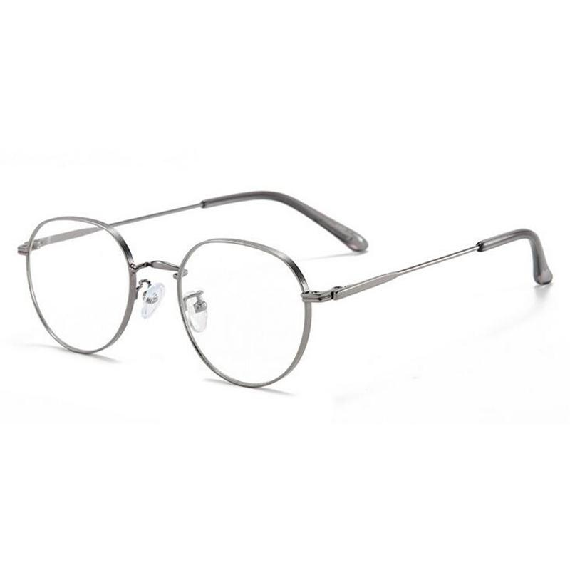 

Blue Light Blocking Oval Nearsighted Glasses Women Metal Polygon Short-sight Eyewear PrescriptionEyewear Spectacles 0 -0.5 -0.75 To -4 W105259WW-0